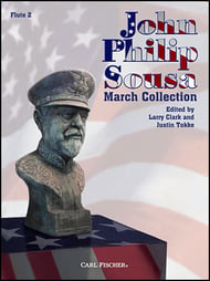 John Philip Sousa March Collection Flute 2 band method book cover